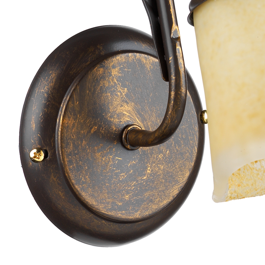 ONLI - Zidna svetiljka ALGA 3xE14/6W/230V bronzana