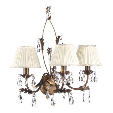 ONLI - Zidna svetiljka KAREN 3xE14/6W/230V bronzana