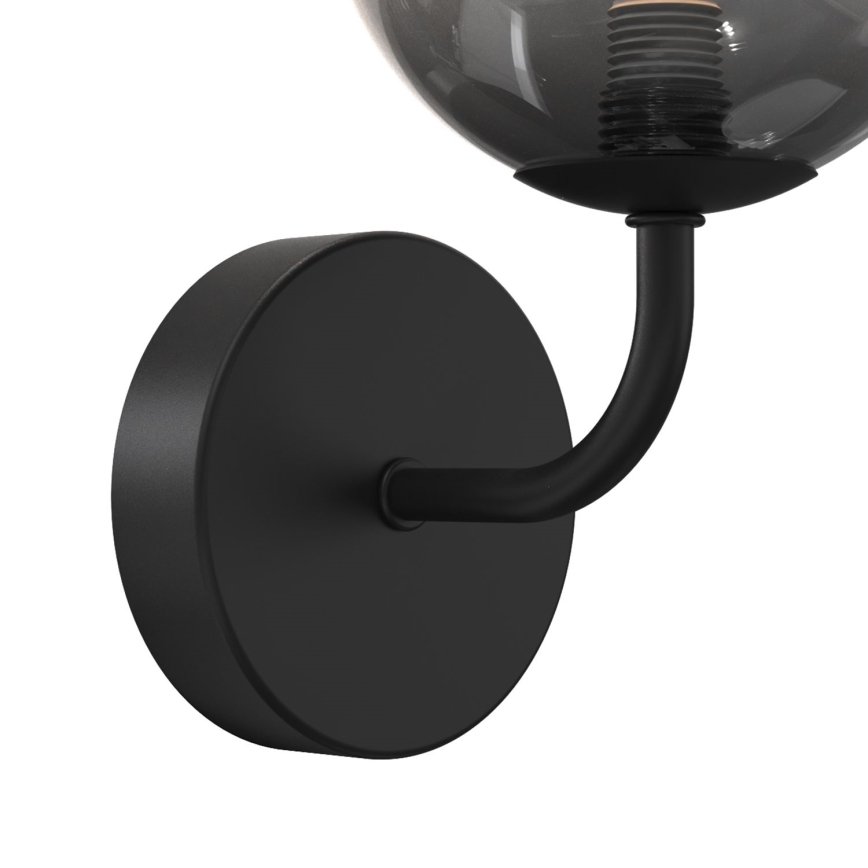 ONLI - Zidna svetiljka PALOMA 1xG9/10W/230V crna/dimljena