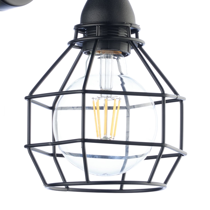 ONLI - Zidna svetiljka SPIDER 1xE27/15W/230V crna