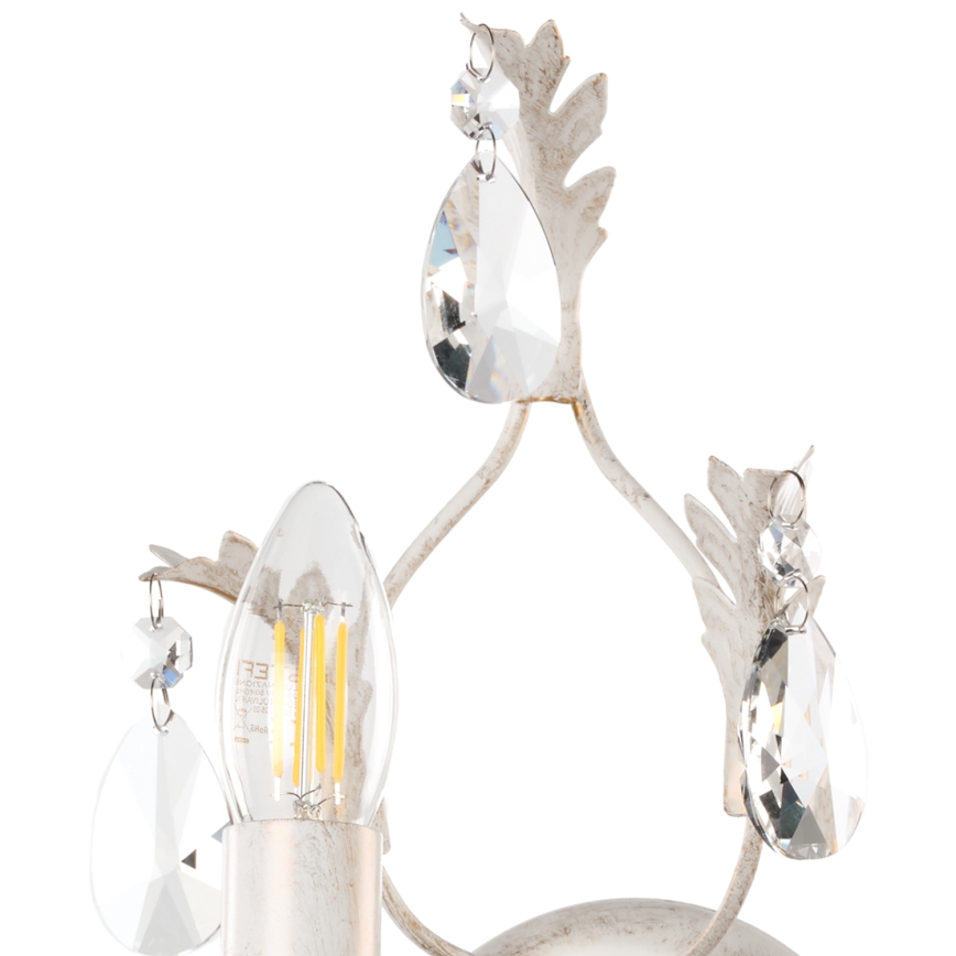 ONLI - Zidna svetiljka TERESA 1xE14/6W/230V bela