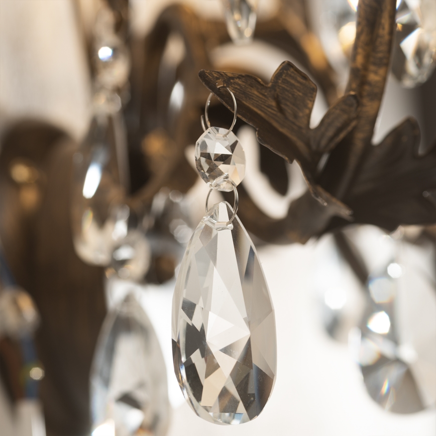 ONLI - Zidna svetiljka TERESA 3xE14/6W/230V bronzana