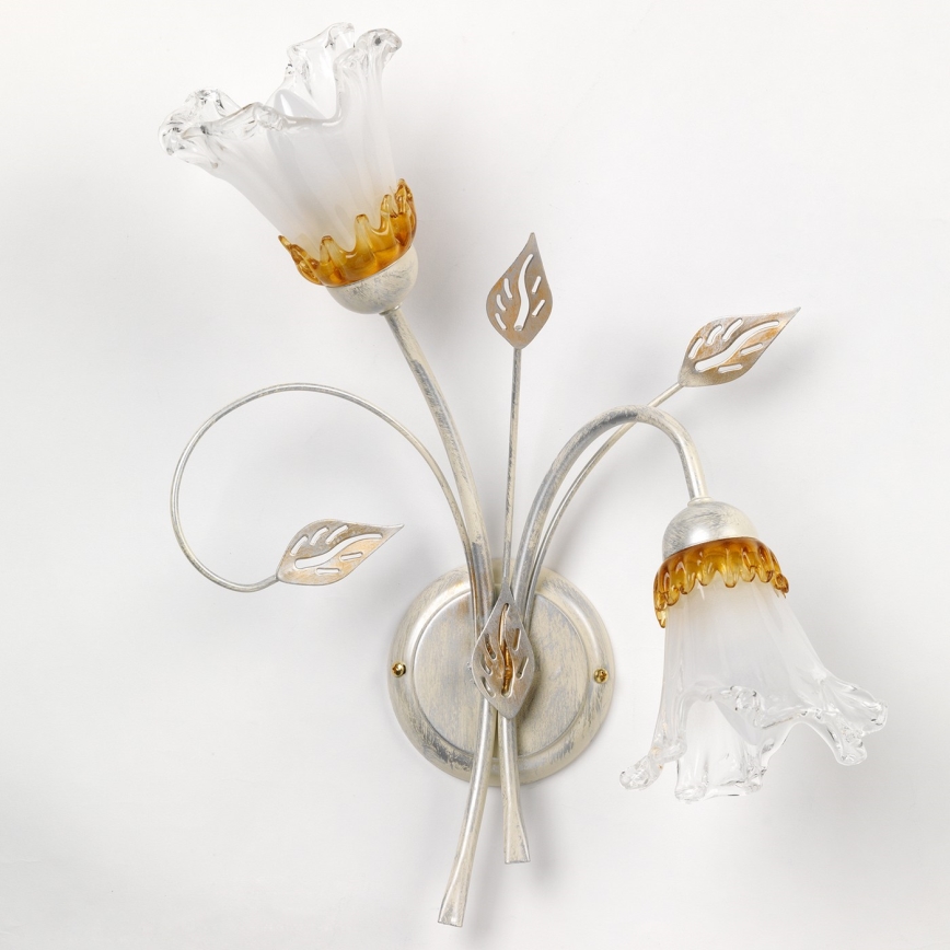 ONLI - Zidno svetilo LANCIA 2xE14/6W/230V