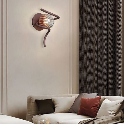 ONLI - Zidno svetlo FRIDA 1xG9/10W/230V u bakarnoj boji