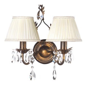 ONLI - Zidno svetlo KAREN 2xE14/6W/230V bronza