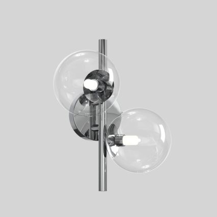 ONLI - Zidno svetlo KIMBERLY 2xG9/6W/230V sjajni hrom