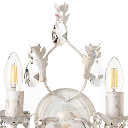 ONLI - Zidno svetlo TERESA 2xE14/6W/230V belo