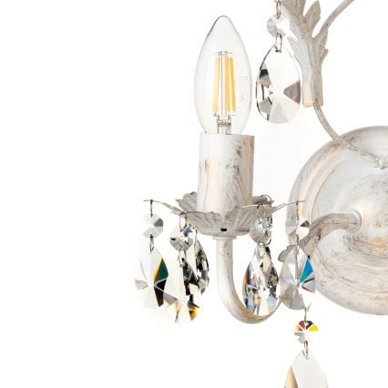 ONLI - Zidno svetlo TERESA 2xE14/6W/230V belo