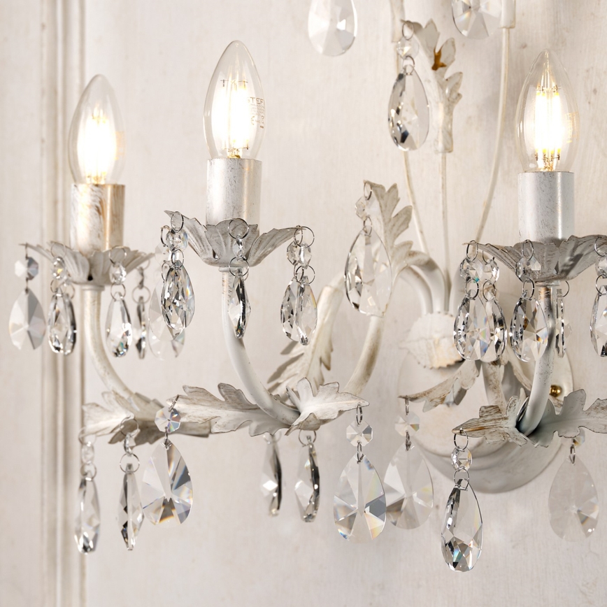 ONLI - Zidno svetlo TERESA 3xE14/6W/230V belo