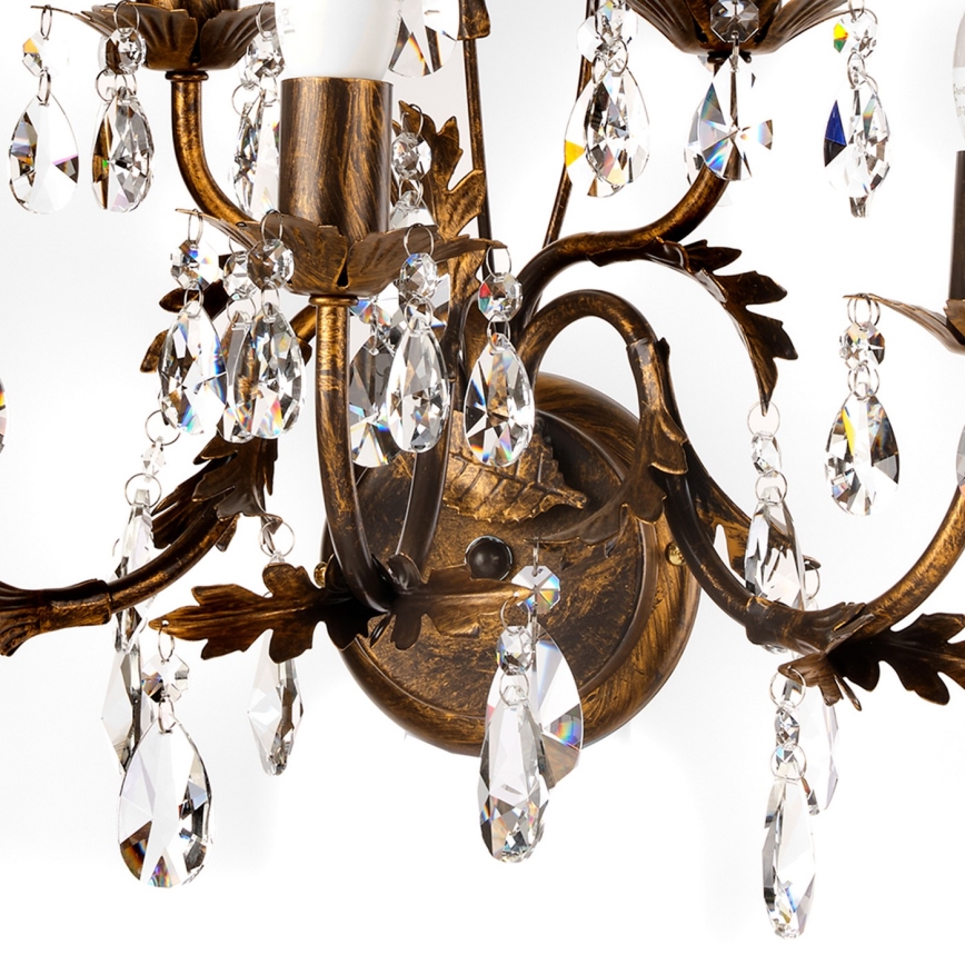 ONLI - Zidno svetlo TERESA 5xE14/6W/230V bronza