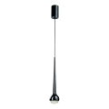 Open Design OR80247 - LED luster na sajli CAPPI LED/5W/230V crne boje