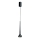 Open Design OR80247 - LED luster na sajli CAPPI LED/5W/230V crne boje