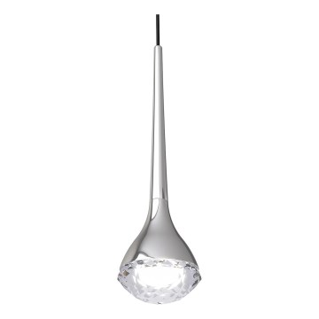Open Design OR80322 - LED luster na sajli CRIMA LED/7W/230V sjajni hrom