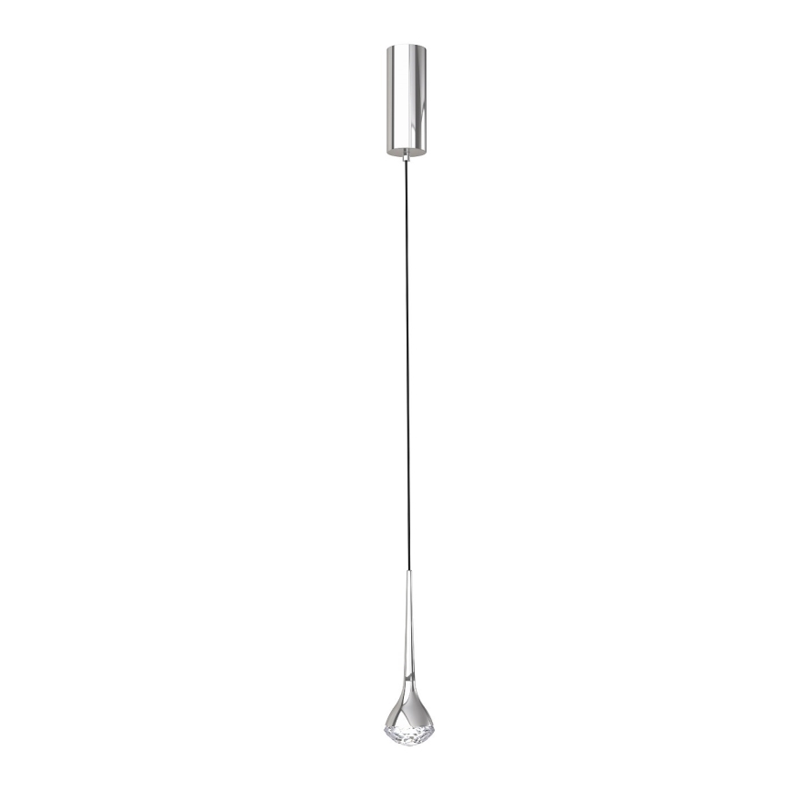 Open Design OR80322 - LED luster na sajli CRIMA LED/7W/230V sjajni hrom
