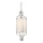 Open Design OR80551 - Luster na lancu LUNGA 1xE27/15W/230V sjajni hrom/bela