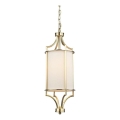 Open Design OR80568 - Luster na lancu LUNGA 1xE27/15W/230V mesing/bela