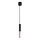 Open Design OR80827 - Luster na sajli SLIMI 1xG9/3,5W/230V crna/roze zlato