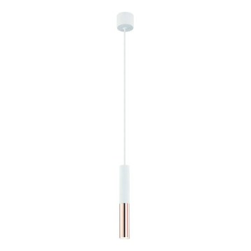 Open Design OR80858 - Luster na sajli SLIMI 1xG9/3,5W/230V bela/roze zlato