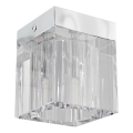 Open Design OR81039 - Spot lampa CUBO 1xG9/8W/230V prozirno/sjajni hrom
