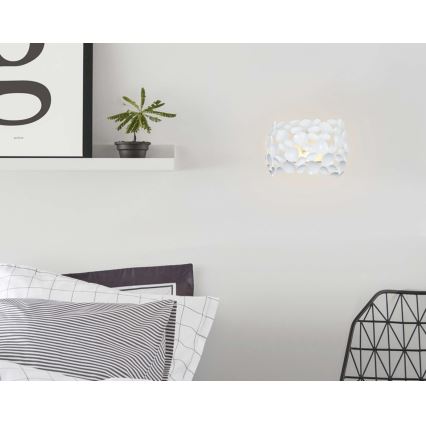 Open Design OR81466 - Zidno svetlo CARERA 1xG9/7W/230V belo