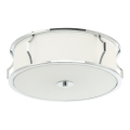 Open Design OR84399 - Plafonsko svetlo PIRELO 3xE14/12W/230V prečnik 45 cm sjajni hrom