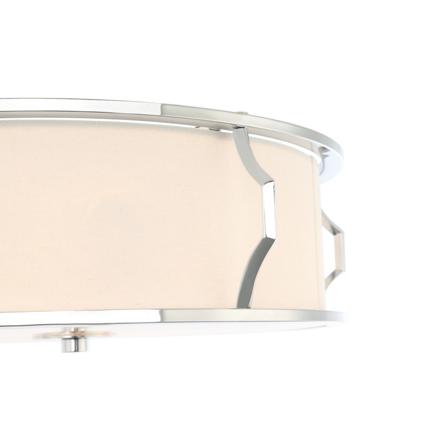 Open Design OR84399 - Plafonsko svetlo PIRELO 3xE14/12W/230V prečnik 45 cm sjajni hrom