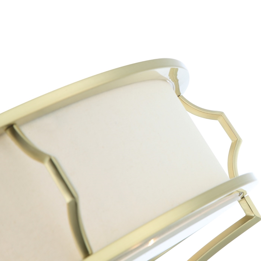 Open Design OR84436 - Stropna svetiljka STESSO 4xE27/12W/230V, prečnik 65 cm, mesing/bela