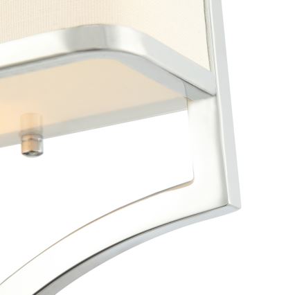 Open Design OR84504 - Zidna svetiljka GERDO 2xE14/12W/230V sjajni hrom/bela