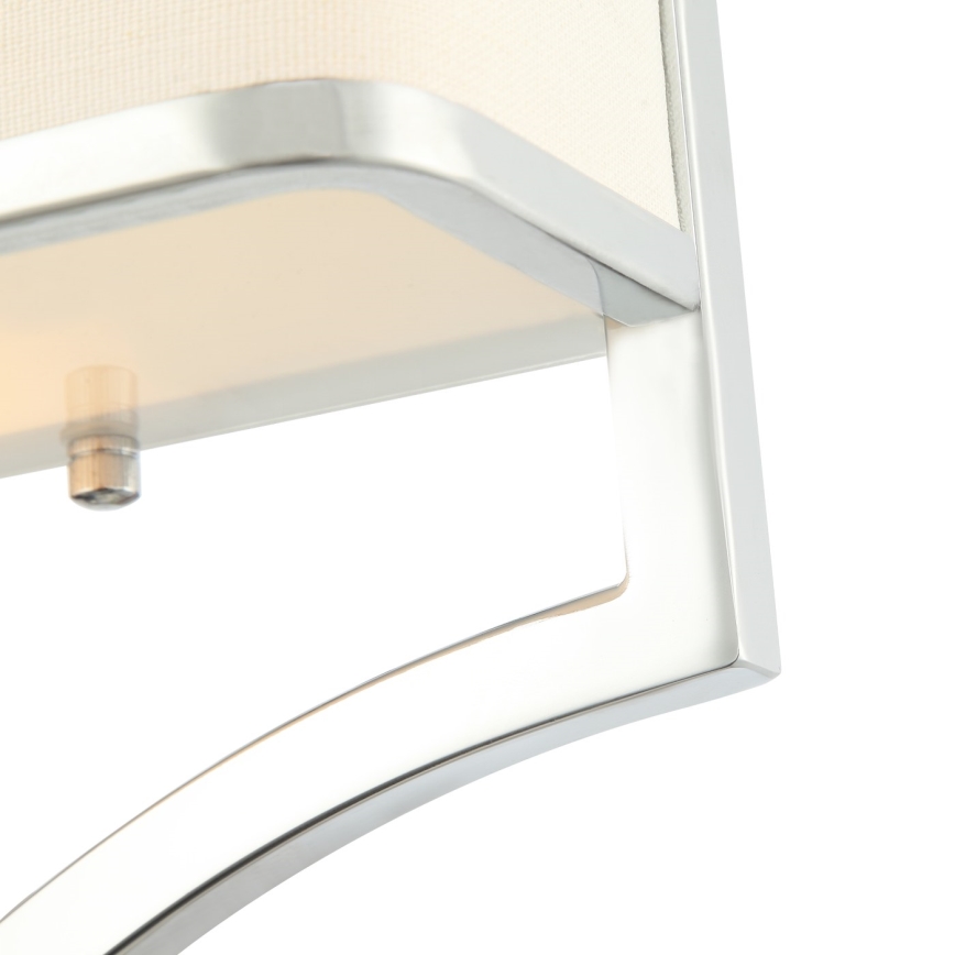 Open Design OR84504 - Zidna svetiljka GERDO 2xE14/12W/230V sjajni hrom/bela