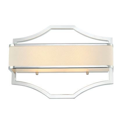 Open Design OR84504 - Zidna svetiljka GERDO 2xE14/12W/230V sjajni hrom/bela