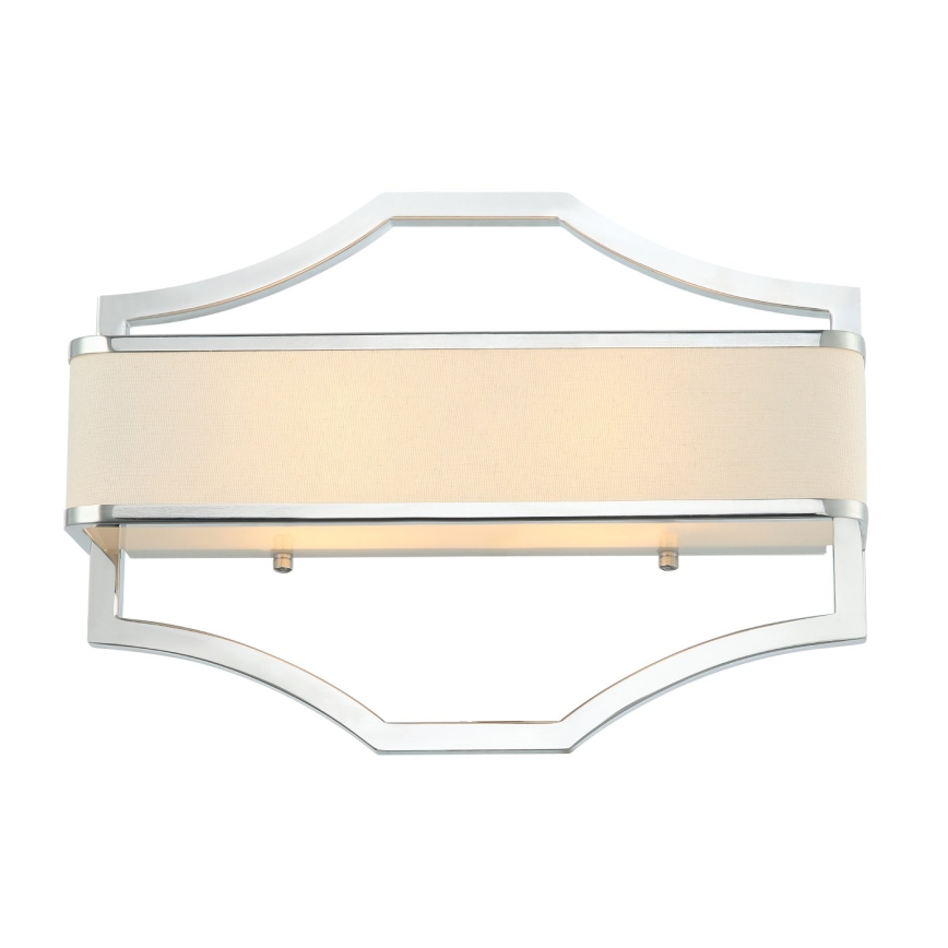 Open Design OR84504 - Zidna svetiljka GERDO 2xE14/12W/230V sjajni hrom/bela