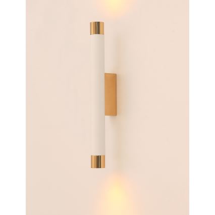 Open Design OR84559 - Zidno svetlo Q 2xG9/3,5W/230V belo/zlatno