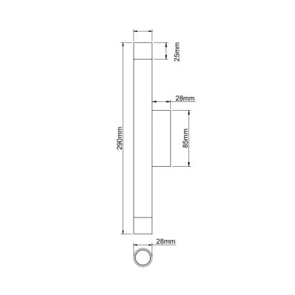 Open Design OR84559 - Zidno svetlo Q 2xG9/3,5W/230V belo/zlatno