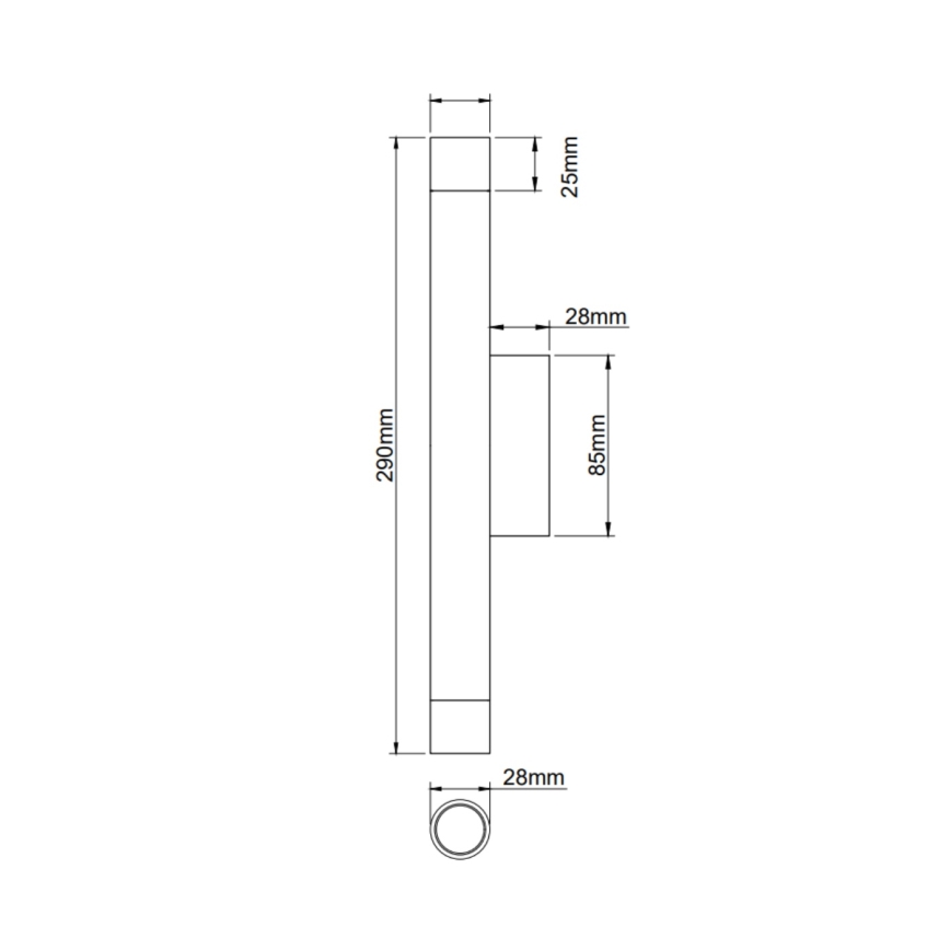 Open Design OR84559 - Zidno svetlo Q 2xG9/3,5W/230V belo/zlatno