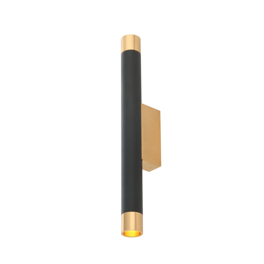 Open Design OR84573 - Zidno svetlo Q 2xG9/3,5W/230V crno/zlatno