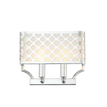 Open Design OR84597 - Zidna svetiljka VERNO 2xE14/12W/230V sjajni hrom