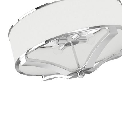 Open Design OR84801 - Luster na štapu GERDO 4xE27/12W/230V sjajni hrom/bela