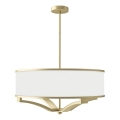 Open Design OR84818 - Luster na stalku GERDO 4xE27/12W/230V mesing/bela