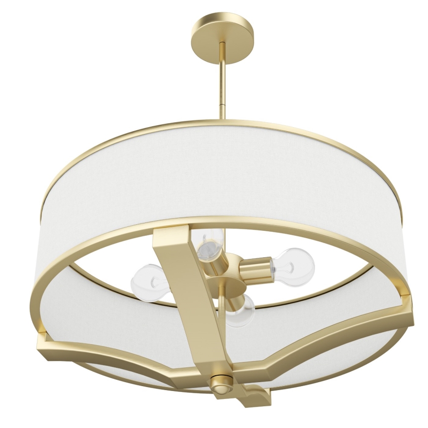 Open Design OR84818 - Luster na stalku GERDO 4xE27/12W/230V mesing/bela