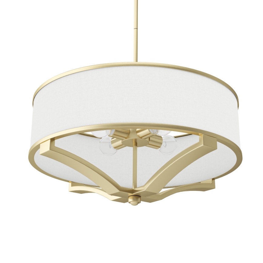 Open Design OR84818 - Luster na stalku GERDO 4xE27/12W/230V mesing/bela