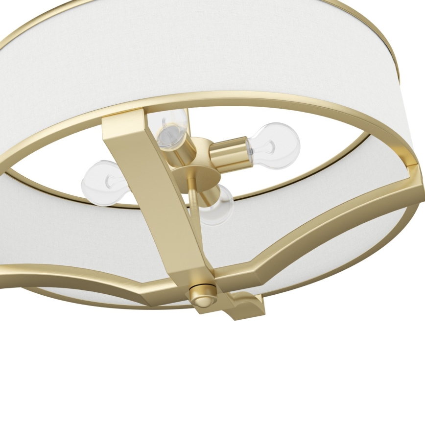 Open Design OR84818 - Luster na stalku GERDO 4xE27/12W/230V mesing/bela