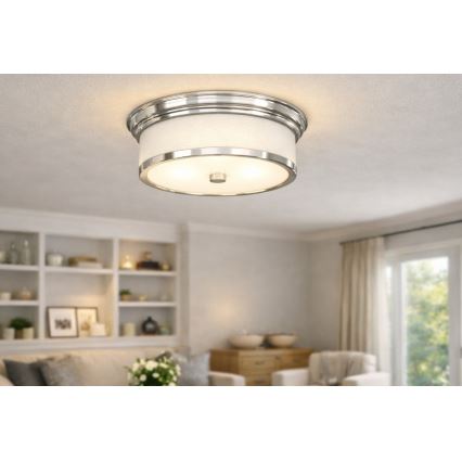 Open Design OR84863 - Plafonsko svetlo FAMBURO 3xE14/12W/230V fi 31 cm sjajni hrom