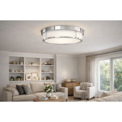 Open Design OR84924 - Plafonsko svetlo ROMI 4xE14/12W/230V, prečnik 50 cm, sjajni hrom