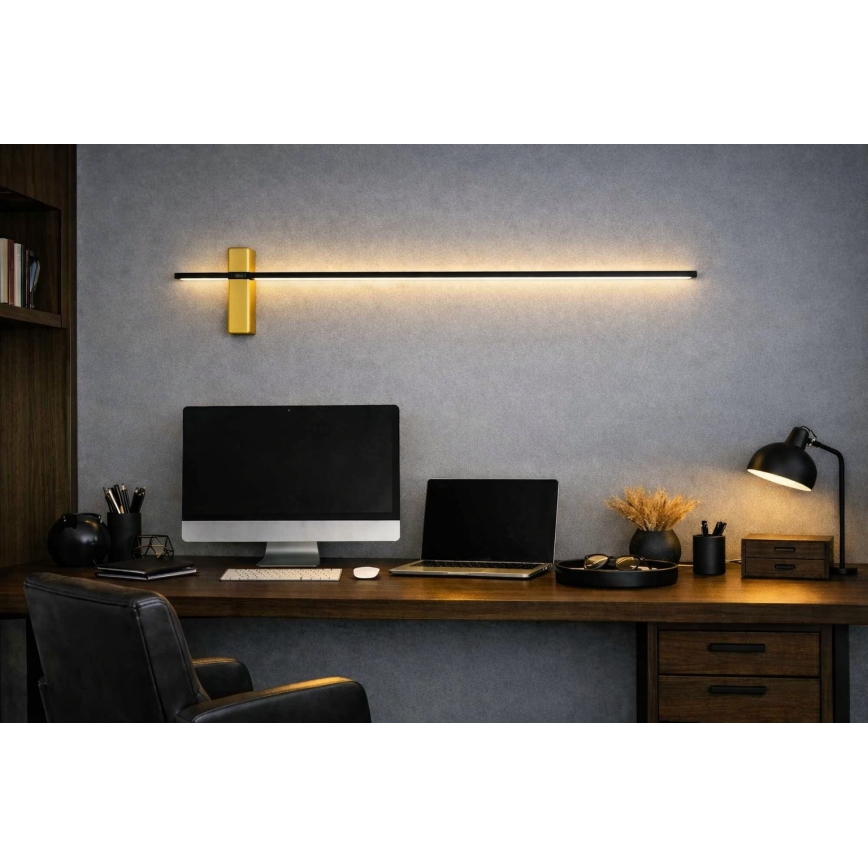 Open Design OR85075 - LED zidno svetlo BENE LED/10,5W/230V 100 cm zlatna