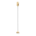 Open Design OR85099 - LED luster na sajli BOLICINA LED/5W/230V zlatna
