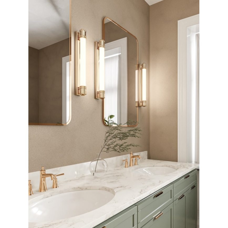 Open Design OR85259 - LED osvetljenje za kupatilsko ogledalo OMI LED/13W/230V 58 cm IP44 mesing