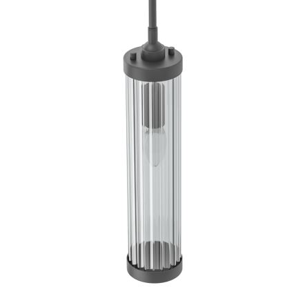 Open Design OR85310 - Visilica na lanku FIATTO 1xE14/12W/230V crna