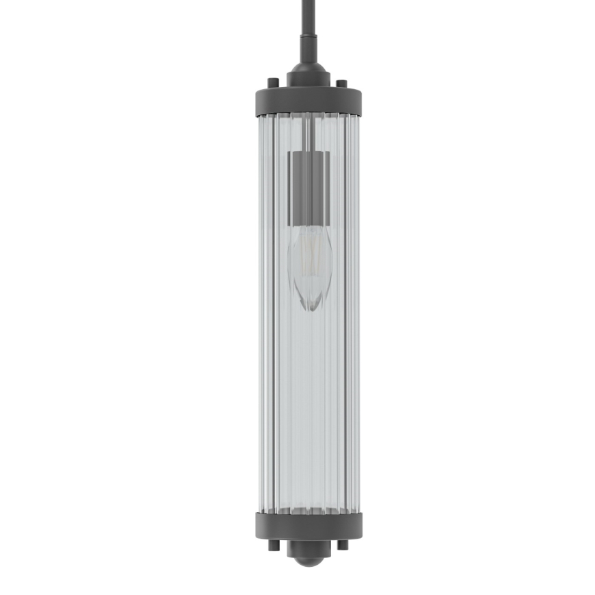 Open Design OR85310 - Visilica na lanku FIATTO 1xE14/12W/230V crna