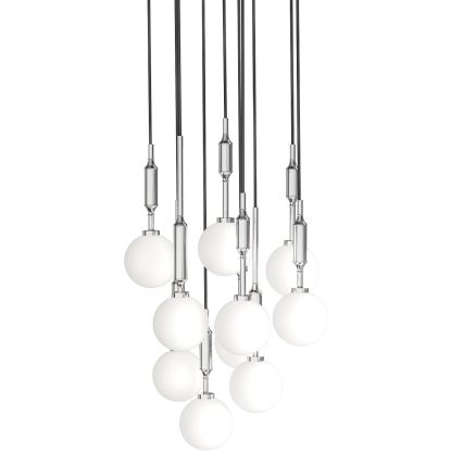Open Design OR85358 - Luster na sajli ERO 10xG9/8W/230V sjajni hrom