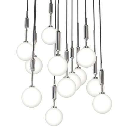 Open Design OR85389 - Luster na sajli ERO 12xG9/8W/230V sjajni hrom